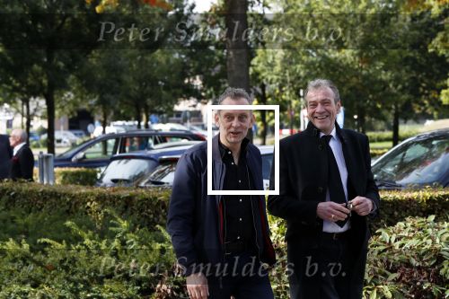 Woudenberg 8 oktober 2018
Herdenkingsdienst Anneke Gronloh in crematorium Woudenberg. hans v Barneveld met partner
