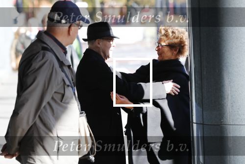 Amsterdam 27 oktober 2018
Herdenkingsdienst voor Wim Kok in het Concertgebouw van Amsterdam. Hans v manen met partner