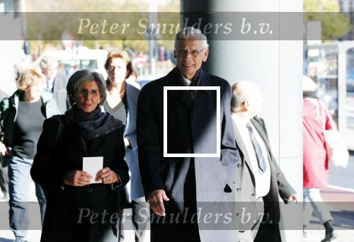 Amsterdam 27 oktober 2018
Herdenkingsdienst voor Wim Kok in het Concertgebouw van Amsterdam. Hans van den Broek en partner Josee van Schendel