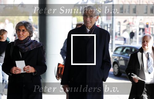 Amsterdam 27 oktober 2018
Herdenkingsdienst voor Wim Kok in het Concertgebouw van Amsterdam. Hans van den Broek en partner Josee van Schendel