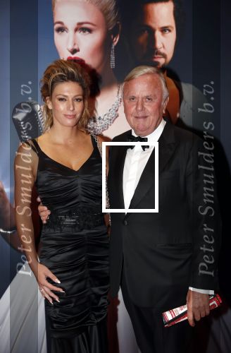 Amsterdam 22 augustus 2018
Premiere Evita in carre. Harry Mens kwam met Jolanda v Remundt