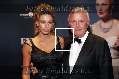 Amsterdam 22 augustus 2018
Premiere Evita in carre. Harry Mens kwam met Jolanda v Remundt