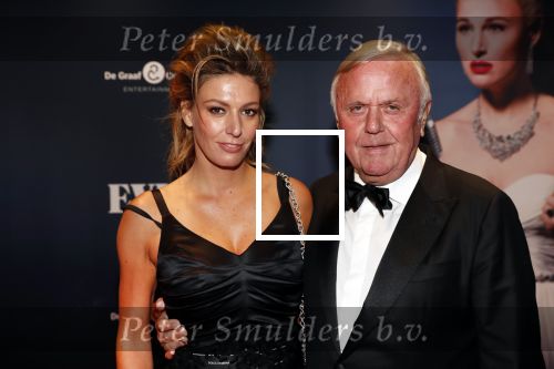 Amsterdam 22 augustus 2018
Premiere Evita in carre. Harry Mens kwam met Jolanda v Remundt