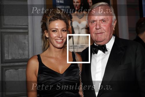 Amsterdam 22 augustus 2018
Premiere Evita in carre. Harry Mens kwam met Jolanda v Remundt