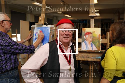 Amsterdam 7 oktober 2018
Harry Slinger bij de zondagsschilders.