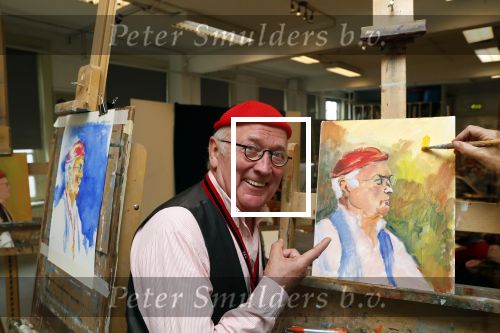 Amsterdam 7 oktober 2018
Harry Slinger bij de zondagsschilders.