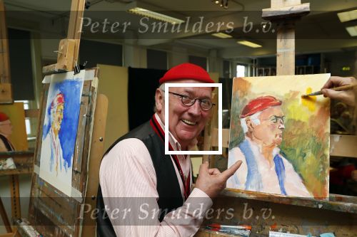Amsterdam 7 oktober 2018
Harry Slinger bij de zondagsschilders.