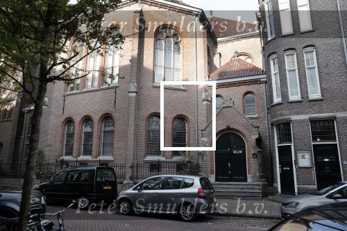Amsterdam 3 november 2018
In deze kerk zit het kantoor van Hekwerk ( Youp van t Hek)