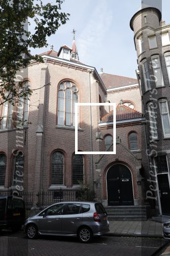 Amsterdam 3 november 2018
In deze kerk zit het kantoor van Hekwerk ( Youp van t Hek)