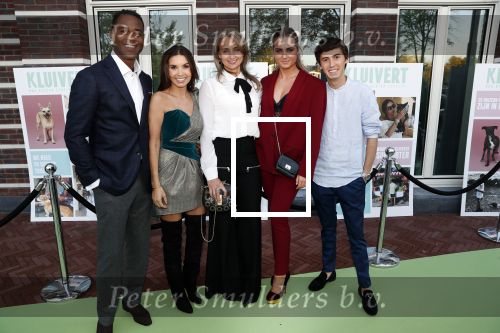 Amsterdam 4 oktober 2018
Gala ten bate van het Kluivert Dog rescue center op Curacao (patrick en Rosanna Kluivert) in het Pescana Hotel. Henriette en Estella Bergkamp en Nino Wilkes