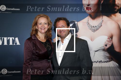 Amsterdam 22 augustus 2018
Premiere Evita in carre. Hilke Bierman en partner Thijs van Aken