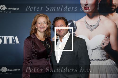Amsterdam 22 augustus 2018
Premiere Evita in carre. Hilke Bierman en partner Thijs van Aken