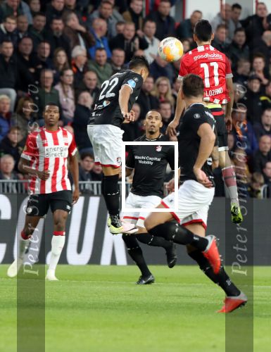 Eindhoven, 20 Oktober 2018 Kompetitiewedstrijd PSV-SC Emmen, eindstand 6-0 Seizoen 2018-2019
Hirving Lozano