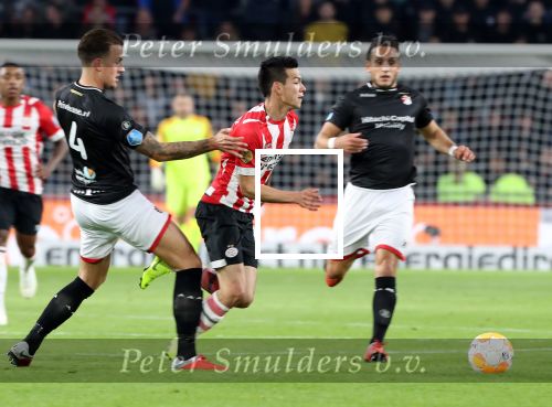 Eindhoven, 20 Oktober 2018 Kompetitiewedstrijd PSV-SC Emmen, eindstand 6-0 Seizoen 2018-2019
Hirving Lozano