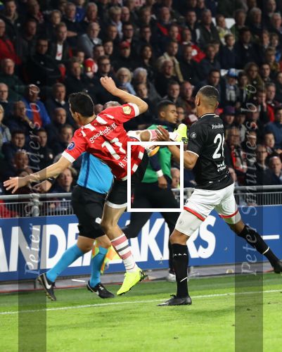 Eindhoven, 20 Oktober 2018 Kompetitiewedstrijd PSV-SC Emmen, eindstand 6-0 Seizoen 2018-2019
Hirving Lozano