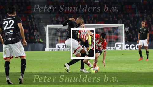 Eindhoven, 20 Oktober 2018 Kompetitiewedstrijd PSV-SC Emmen, eindstand 6-0 Seizoen 2018-2019
Hirving Lozano