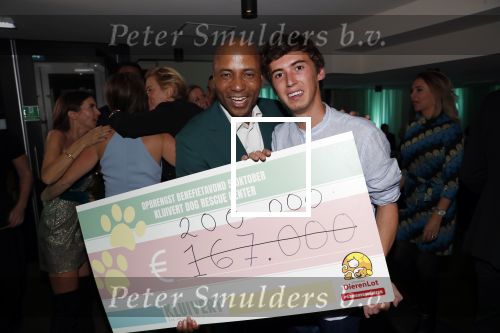 Amsterdam 4 oktober 2018
Gala ten bate van het Kluivert Dog rescue center op Curacao (patrick en Rosanna Kluivert) in het Pescana Hotel. Nino Wilkes en Humberto Tan
