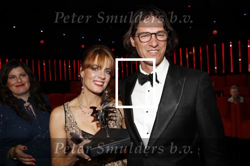 Amsterdam 11 oktober 2018
Uitreiking televizierring in AFAS LIVE.
Beau v Erven Dorens in de grote winnaar. ilse Warringa met man