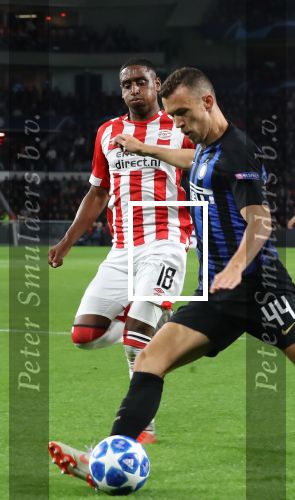 Eindhoven, 3 Oktober 2018 2e wedstrijd CL Seizoen 2018-2019
PSV-Internazionale Milan, eindstand 1-2
Ivan Perisic