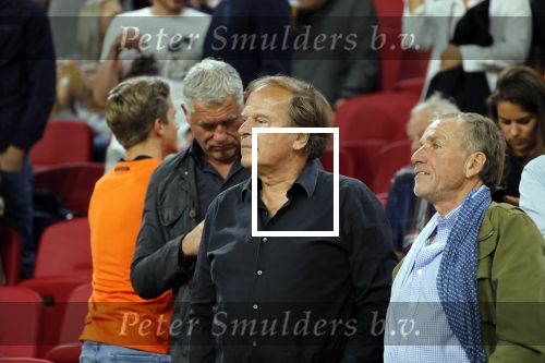 Amsterdam 13 oktober 2018
Ivo Niehe gapend op de tribune tijdens Nederland - Duitsland in de Johan Cruijff arena.