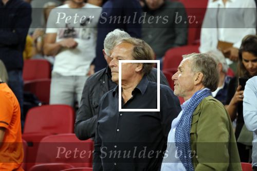 Amsterdam 13 oktober 2018
Ivo Niehe gapend op de tribune tijdens Nederland - Duitsland in de Johan Cruijff arena.