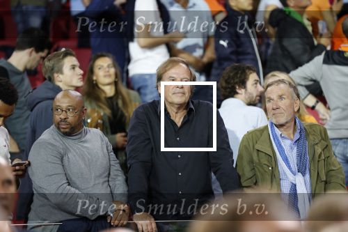 Amsterdam 13 oktober 2018
Ivo Niehe gapend op de tribune tijdens Nederland - Duitsland in de Johan Cruijff arena.