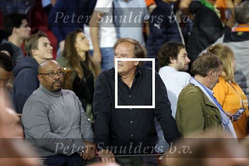 Amsterdam 13 oktober 2018
Ivo Niehe gapend op de tribune tijdens Nederland - Duitsland in de Johan Cruijff arena.
