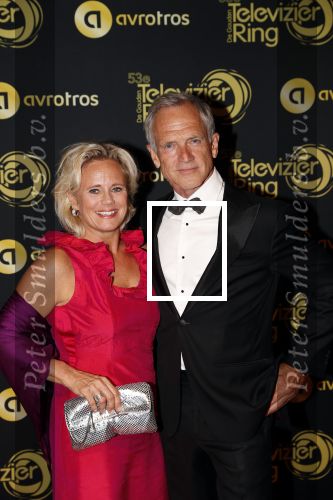 Amsterdam 11 oktober 2018
Uitreiking televizierring in AFAS LIVE.
Beau v Erven Dorens in de grote winnaar. Jaap Jongbloed met vriendin