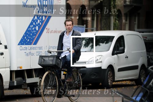 Amsterdam 18 oktober 2018
Jacob Derwig in amsterdam zuid op de fiets.