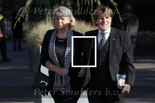 Leusden 4 en 5 oktober 2018
Herdenkingsdienst en crematie van Koos Alberts in crematorium Leusden. Jacques Herb met zijn vrouw