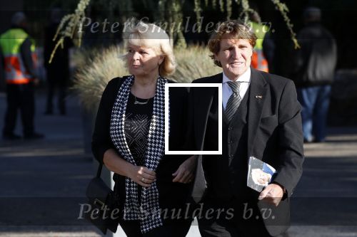 Leusden 4 en 5 oktober 2018
Herdenkingsdienst en crematie van Koos Alberts in crematorium Leusden. Jacques Herb met zijn vrouw