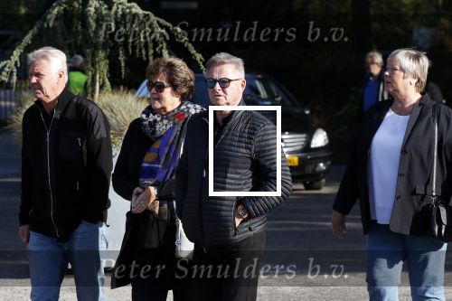 Leusden 4 en 5 oktober 2018
Herdenkingsdienst en crematie van Koos Alberts in crematorium Leusden. Jan Keizer met zijn vrouw