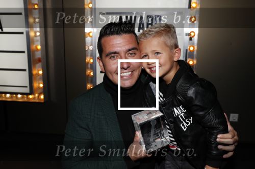 Utrecht 1 oktober 2018
Uitreiking buma prijzen in vredenburg/tivoli. Jan Smit had zijn zoon Senn meegenomen.
