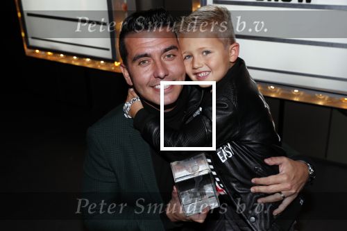 Utrecht 1 oktober 2018
Uitreiking buma prijzen in vredenburg/tivoli. Jan Smit had zijn zoon Senn meegenomen.