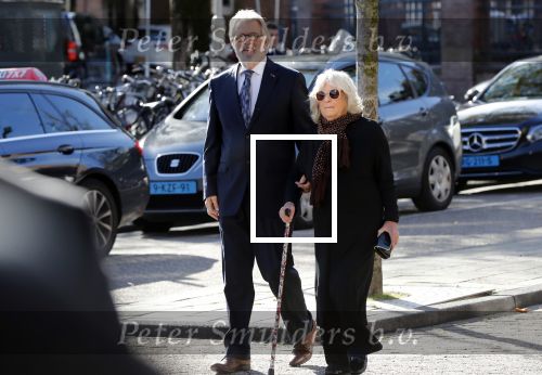 Amsterdam 27 oktober 2018
Herdenkingsdienst voor Wim Kok in het Concertgebouw van Amsterdam. Jeroen Krabbe en partner Herma