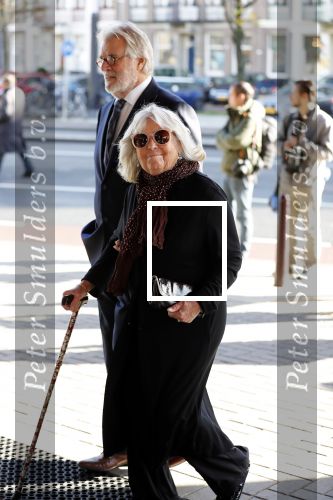 Amsterdam 27 oktober 2018
Herdenkingsdienst voor Wim Kok in het Concertgebouw van Amsterdam. Jeroen Krabbe en partner Herma
