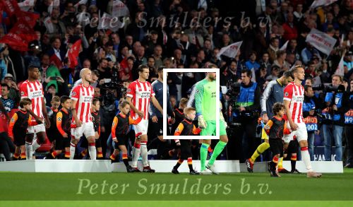 Eindhoven, 3 Oktober 2018 2e wedstrijd CL Seizoen 2018-2019
PSV-Internazionale Milan, eindstand 1-2
Jeroen Zoet