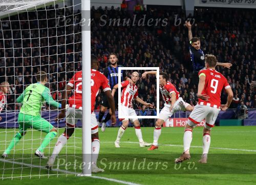 Eindhoven, 3 Oktober 2018 2e wedstrijd CL Seizoen 2018-2019PSV-Internazionale Milan, eindstand 1-2Jeroen Zoet