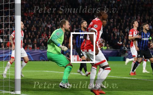 Eindhoven, 3 Oktober 2018 2e wedstrijd CL Seizoen 2018-2019PSV-Internazionale Milan, eindstand 1-2Jeroen Zoet