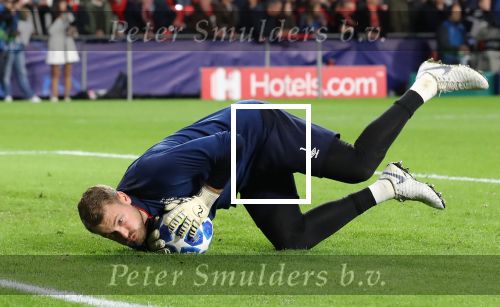 Eindhoven, 3 Oktober 2018 2e wedstrijd CL Seizoen 2018-2019
PSV-Internazionale Milan, eindstand 1-2
Jeroen Zoet