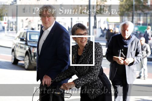 Amsterdam 27 oktober 2018
Herdenkingsdienst voor Wim Kok in het Concertgebouw van Amsterdam. Jetta klijnsma en partner Ard van Rijn