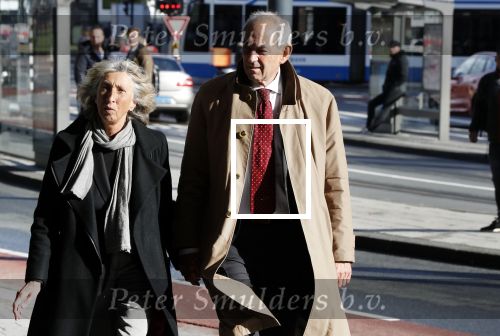 Amsterdam 27 oktober 2018
Herdenkingsdienst voor Wim Kok in het Concertgebouw van Amsterdam. Job Cohen met zijn vrouw