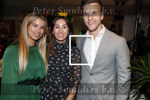Amsterdam 4 oktober 2018
Gala ten bate van het Kluivert Dog rescue center op Curacao (patrick en Rosanna Kluivert) in het Pescana Hotel. Joel Veltman met zijn vrouw