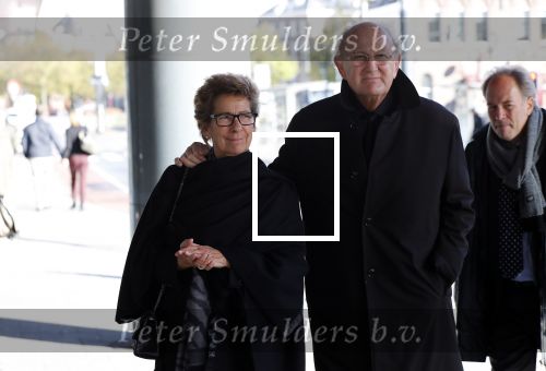 Amsterdam 27 oktober 2018
Herdenkingsdienst voor Wim Kok in het Concertgebouw van Amsterdam. Joop en Janine v d Ende