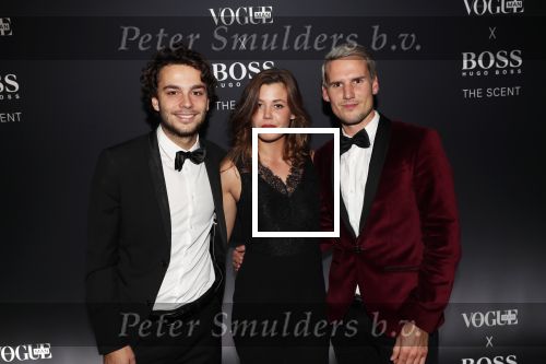 Amsterdam 1 november 2018
Voque en Hugo Boss avond in het stedelijk museum. Joost Swinkels met zijn vriendin Hila Noorzai en Jelle Klerx