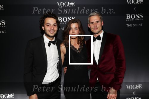 Amsterdam 1 november 2018
Voque en Hugo Boss avond in het stedelijk museum. Joost Swinkels met zijn vriendin Hila Noorzai en Jelle Klerx
