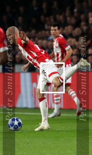 Eindhoven, 3 Oktober 2018 2e wedstrijd CL Seizoen 2018-2019
PSV-Internazionale Milan, eindstand 1-2
Jorrit Hendrix