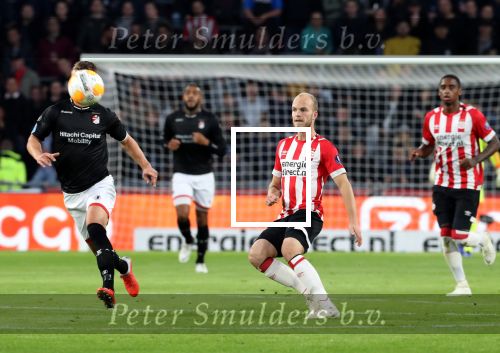 Eindhoven, 20 Oktober 2018 Kompetitiewedstrijd PSV-SC Emmen, eindstand 6-0 Seizoen 2018-2019
Jorrit Hendrix