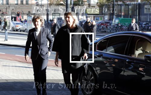 Amsterdam 27 oktober 2018
Herdenkingsdienst voor Wim Kok in het Concertgebouw van Amsterdam. Kajsa Ollongren en partner Irene van den Brekel