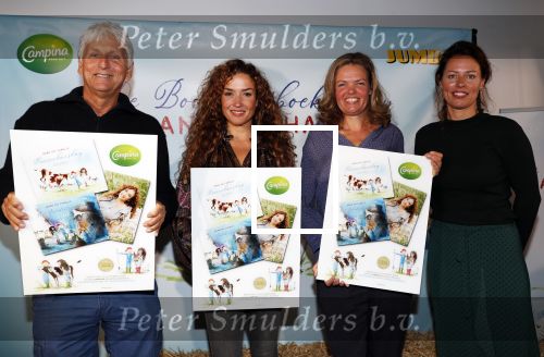 Hilversum 2 oktober 2018
Presentatie voorleesboeken van Katja Schuurman ism Jumbo en Campina. Birgit Schuurman overhandigt eerste exemplaren.